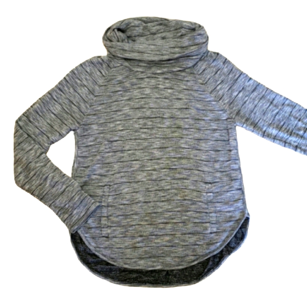 Lou & Grey Cowlneck Sweatshirt with Pocket Large…